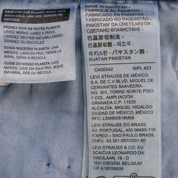 Levi’s 724 High-Rise Straight Jeans Women’s 30 Slim Fit Dark Wash Stretch Denim - Picture 6 of 12